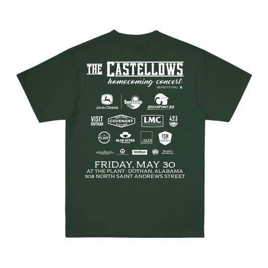 The Castellows Homecoming Concert Tee