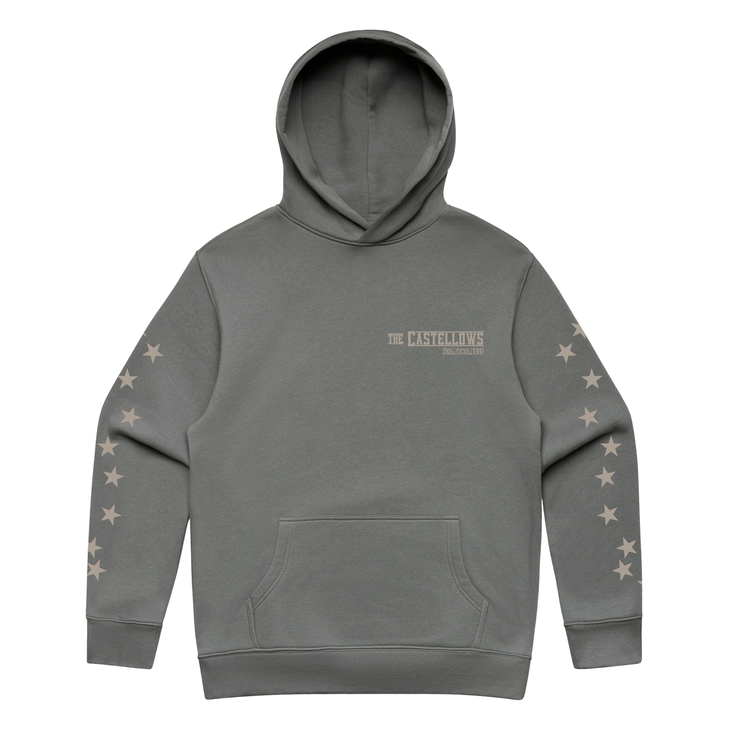 The Castellows Silhouette Grey Hoodie